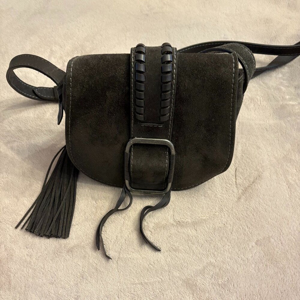 BA&SH Teddy Buckled Crossbody bag